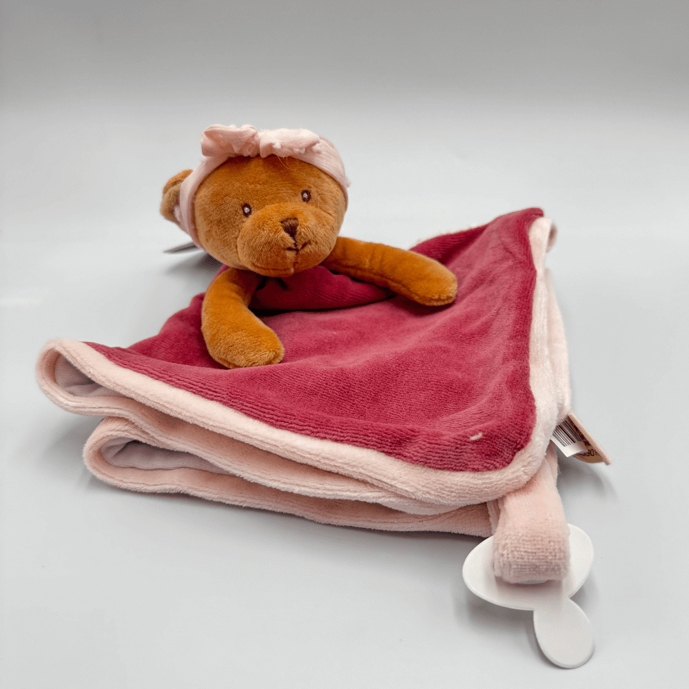 Kocyk dla niemowląt BUKOWSKI Happy Meli Baby Rug różowy + Gift Box - Bukowski zdjęcie 2