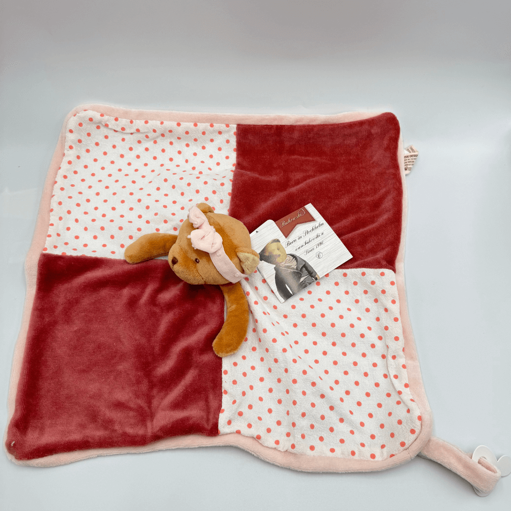 Kocyk dla niemowląt BUKOWSKI Happy Meli Baby Rug różowy + Gift Box - Bukowski zdjęcie 3