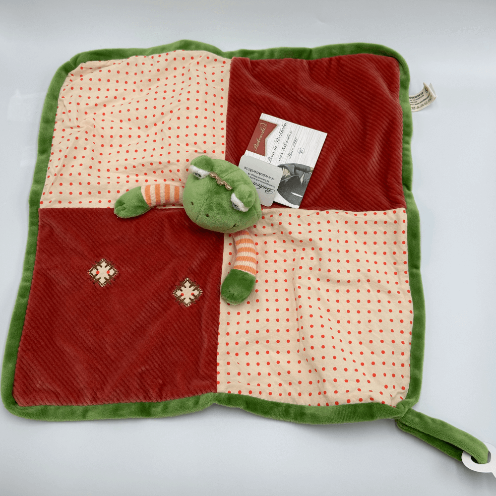 Kocyk dla niemowląt BUKOWSKI Prince Baby Rug czerwony rękaw + Gift Box - Bukowski zdjęcie 3