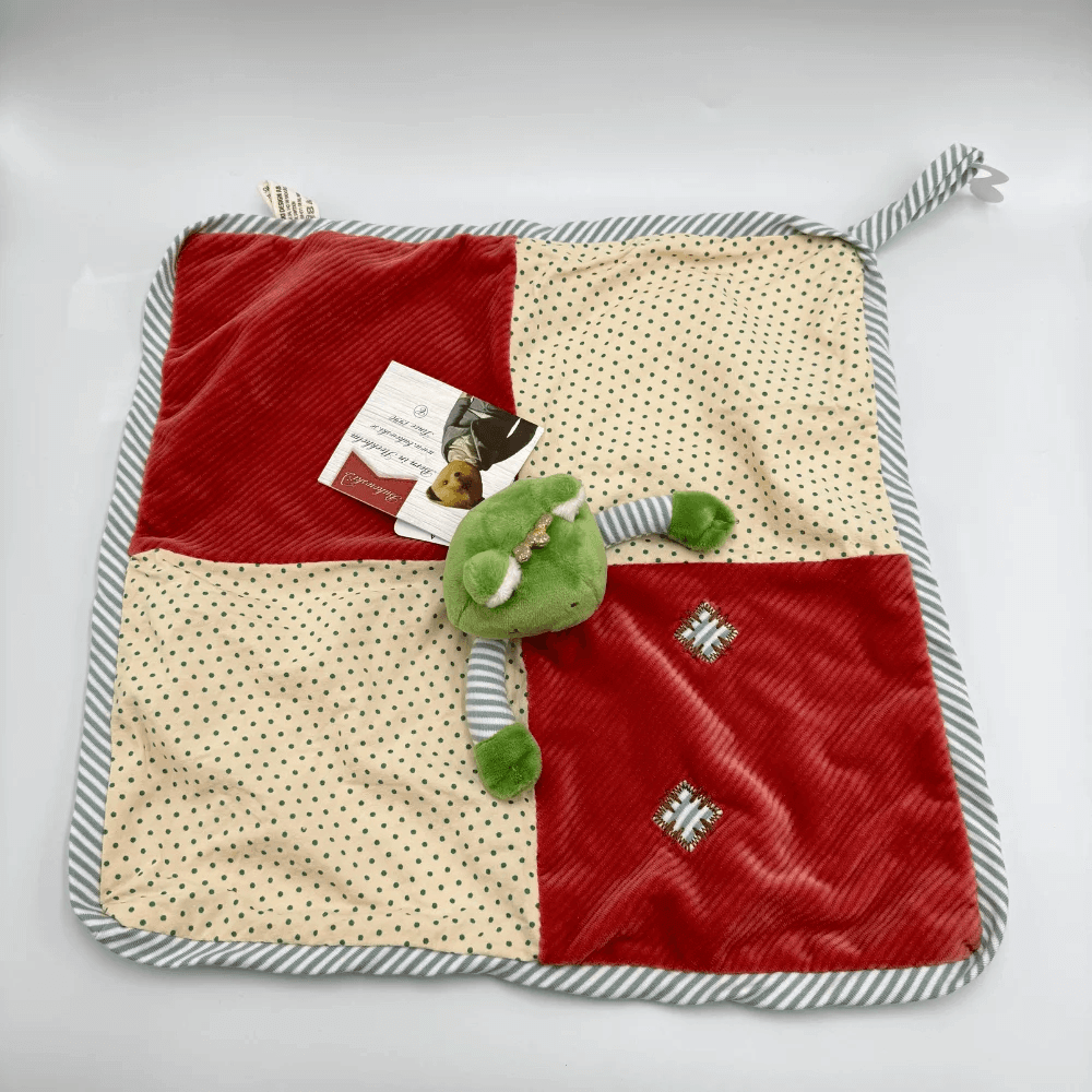 Kocyk dla niemowląt BUKOWSKI Prince Baby Rug niebieski rękaw + Gift Box - Bukowski zdjęcie 3