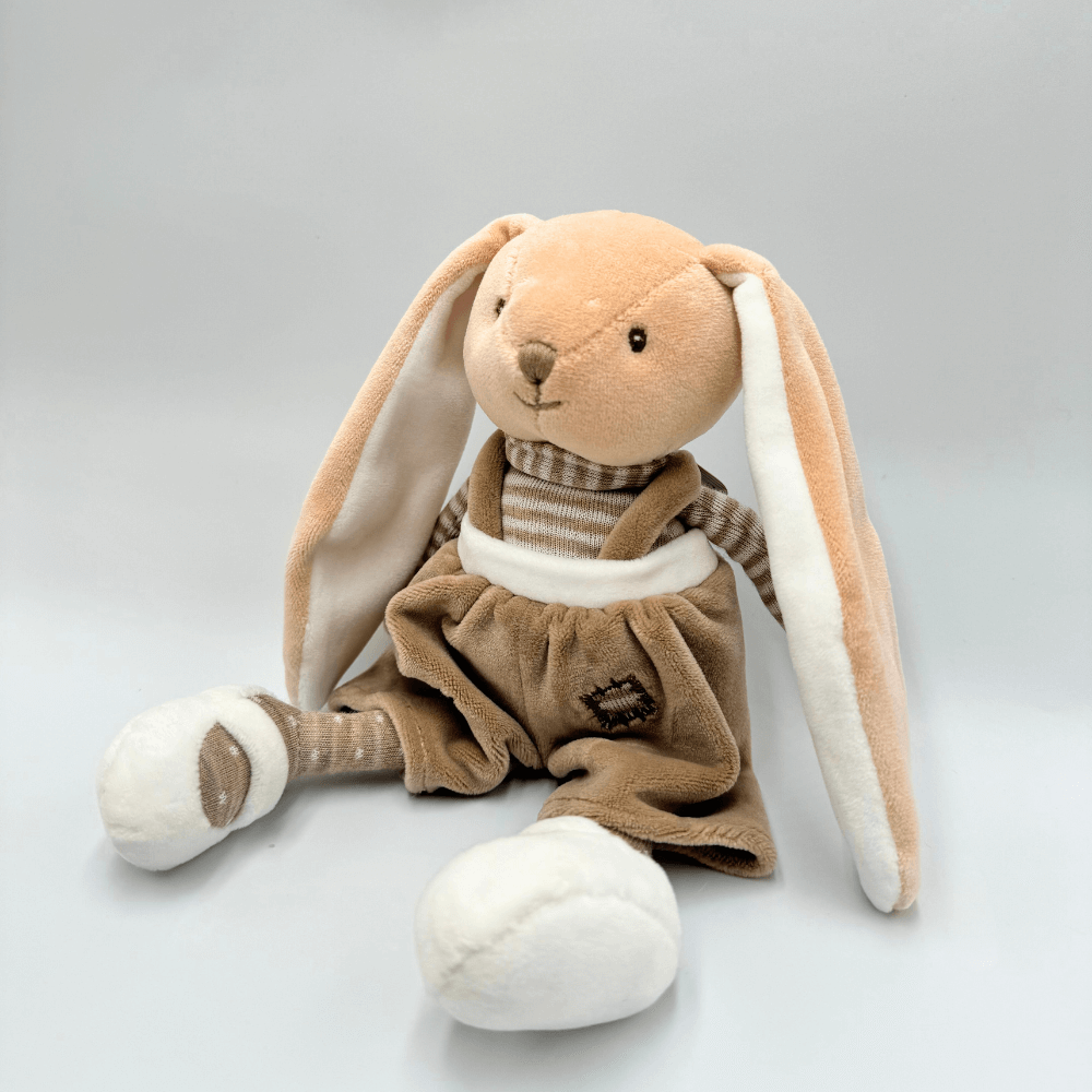 Królik dla niemowląt BUKOWSKI Little Bunny Brothers beżowy - 20 cm - Bukowski zdjęcie 2