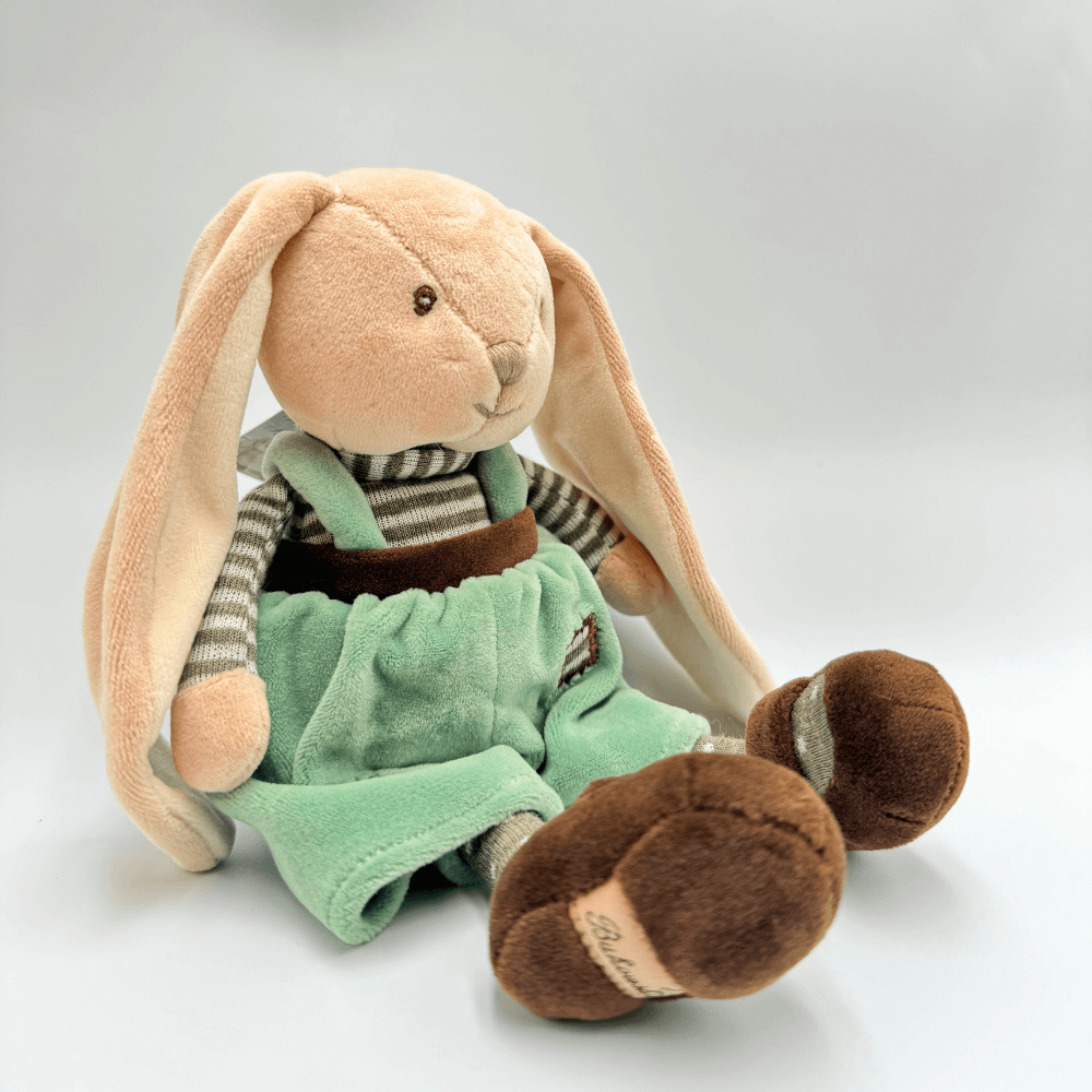 Królik dla niemowląt BUKOWSKI Little Bunny Brothers zielony - 20 cm - Bukowski zdjęcie 3