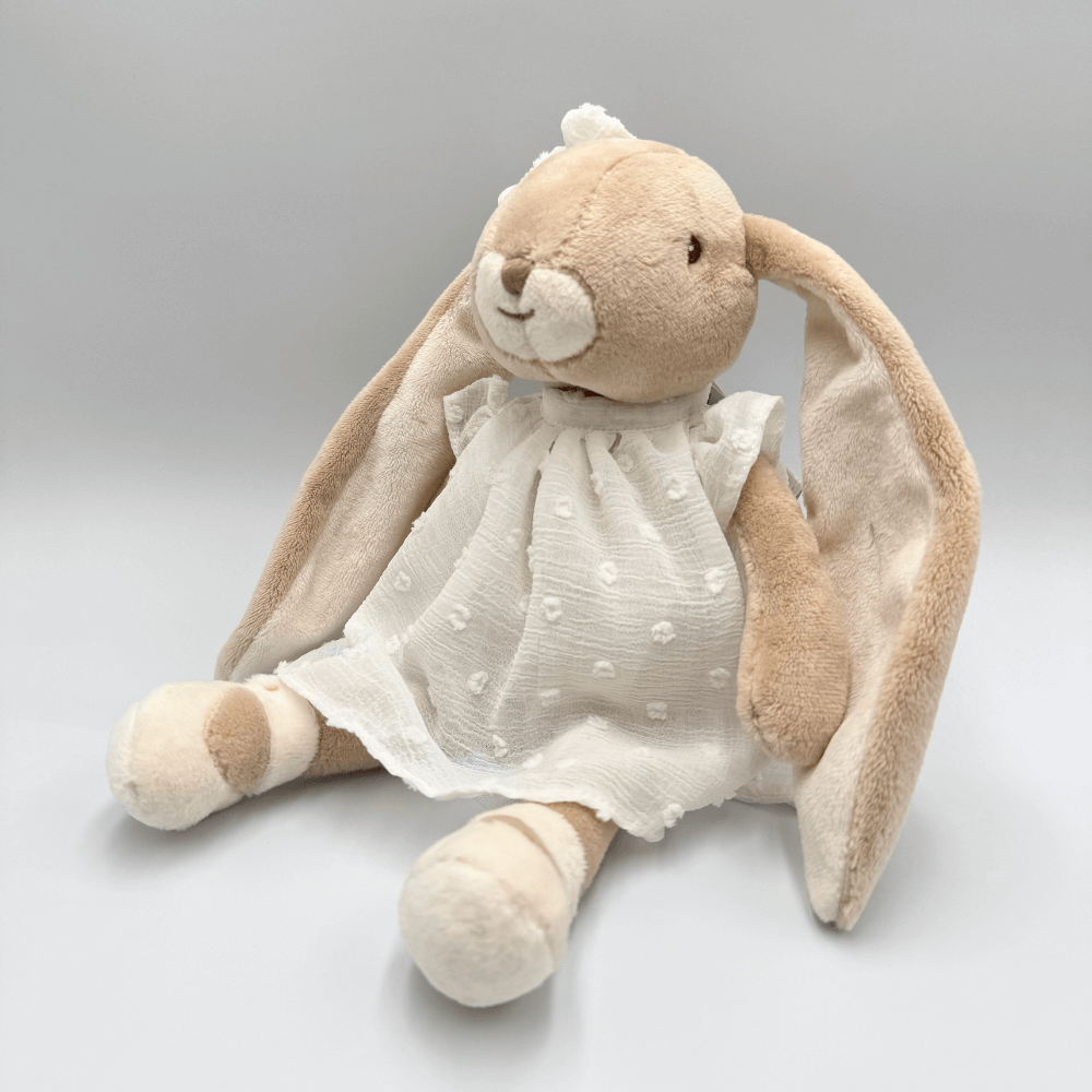 Królik dla niemowląt BUKOWSKI Lena 30 cm + Gift Box - Bukowski zdjęcie 2