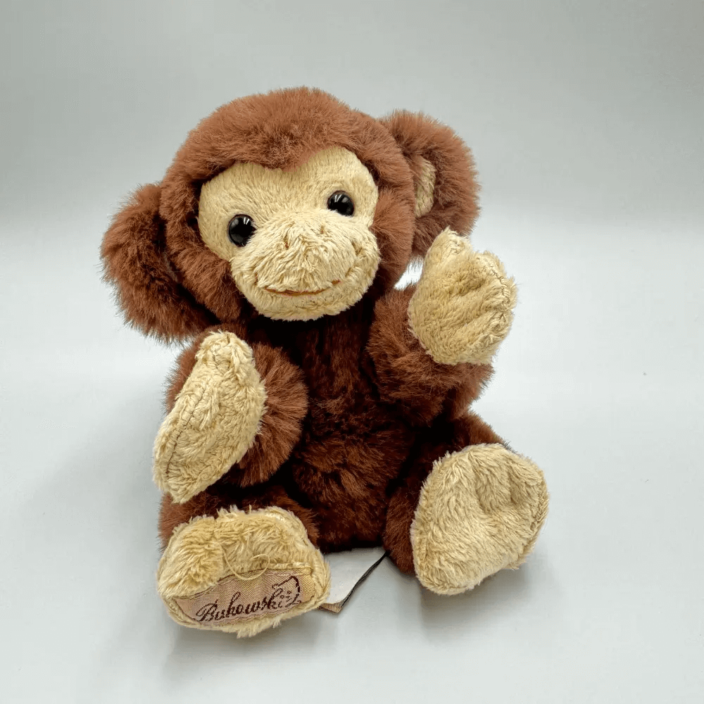 Małpka BUKOWSKI Baby Denis brązowa - 15 cm - Bukowski zdjęcie 1