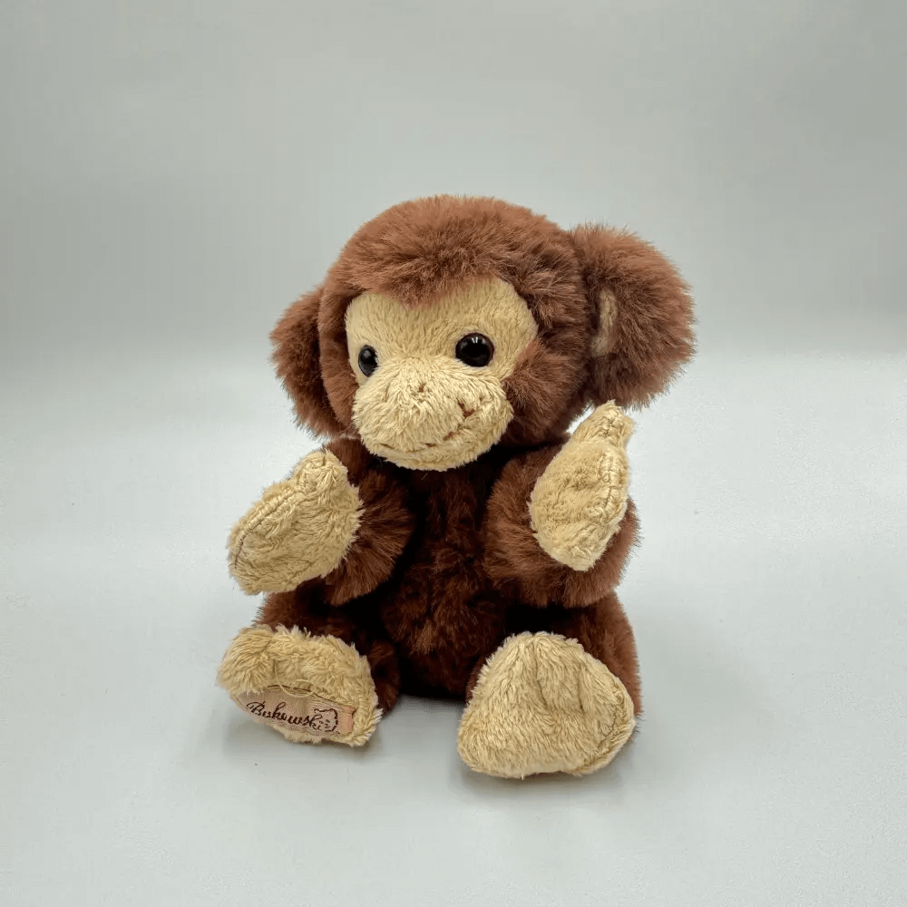 Małpka BUKOWSKI Baby Denis brązowa - 15 cm - Bukowski zdjęcie 2