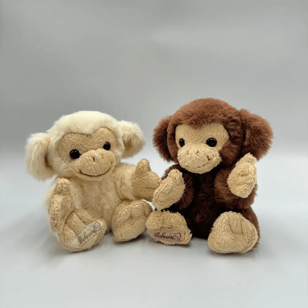 Małpka BUKOWSKI Baby Bernard kremowa - 15 cm - Bukowski zdjęcie 3