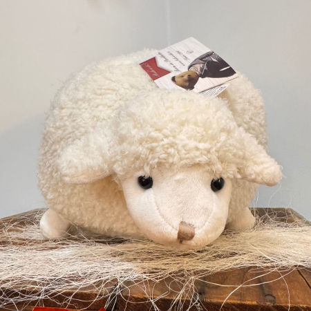 Owca BUKOWSKI Sweet Lefty & Black Sheep (biała) -25 cm