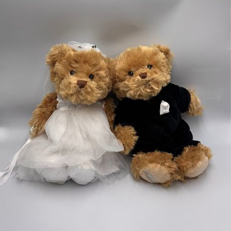 Para Młoda Misie  BUKOWSKI Bride & Groom (25 cm)