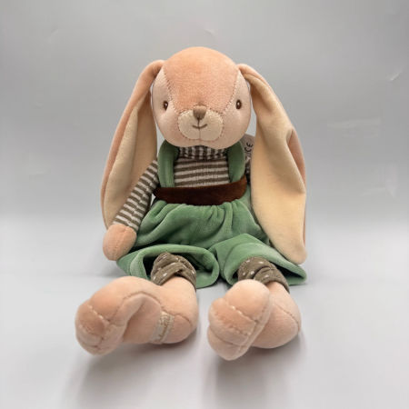 Królik BUKOWSKI Bunny Brothers (zielony) -25 cm 