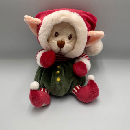 Miś BUKOWSKI Ziggy Santa's Little Helper - 15 cm (zielony)
