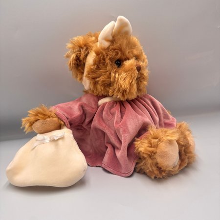 Pluszowy miś Bukowski Beautiful Ellen 25 cm w różowej stylizacji