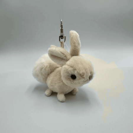 Brelok Królik BUKOWSKI Zeus & Hera biały