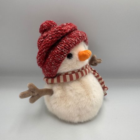 Bałwan BUKOWSKI Jimmy the Little Snowman (czerwona czapka) - 15 cm 