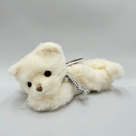 Kotek BUKOWSKI Cosy Cats biały - 18 cm