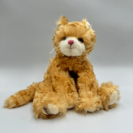 Kot BUKOWSKI Loke biała kokarda - 25 cm