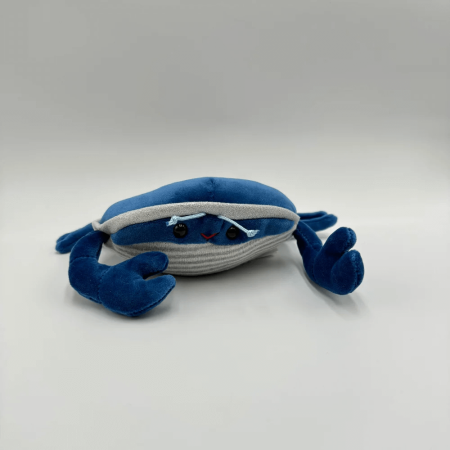 Krab BUKOWSKI Claude niebieski - 15 cm