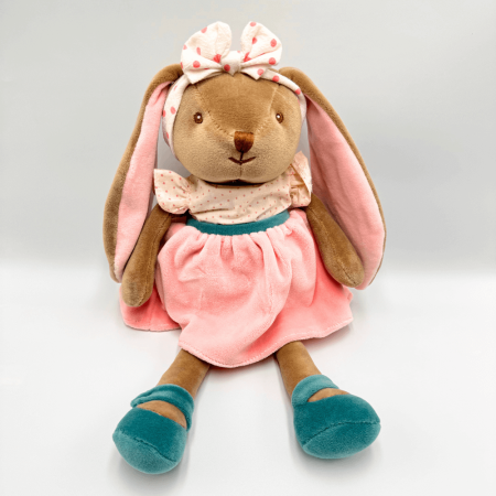 Królik BUKOWSKI Bunny Sisters jasnoróżowy - 30 cm