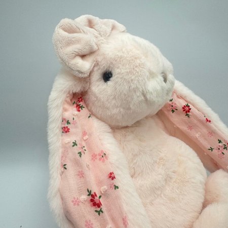 różowy królik prezent 30 cm