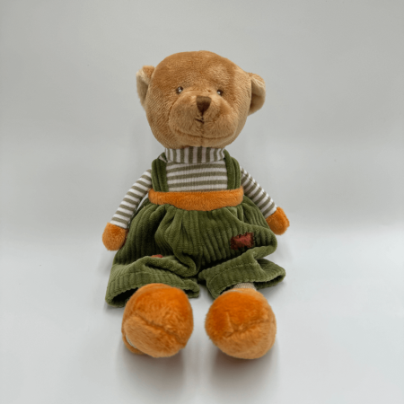 Miś dla niemowląt BUKOWSKI Baby Mavi zielony - 15 cm