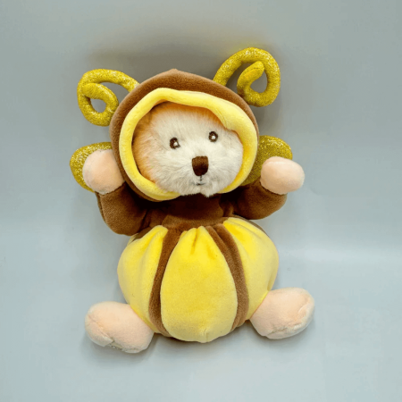 Miś BUKOWSKI Ziggy Butterfly Lemon - 15 cm