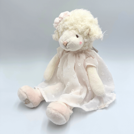 Owca dla niemowląt BUKOWSKI Molly różowa - 30 cm + Gift Box