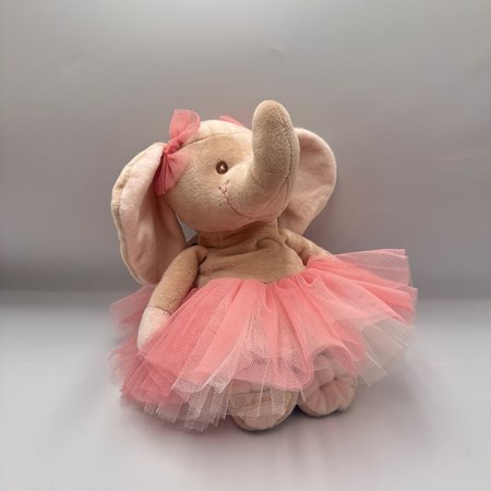 Słonik baletnica Pretty Augusta 25 cm w różowej tiulowej spódniczce