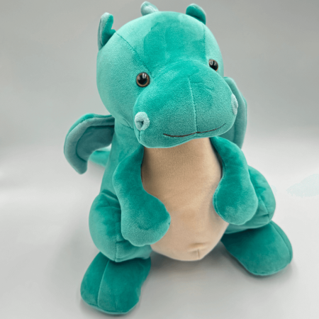 Smok BUKOWSKI The Big Drago - Teal morska zieleń - 35 cm