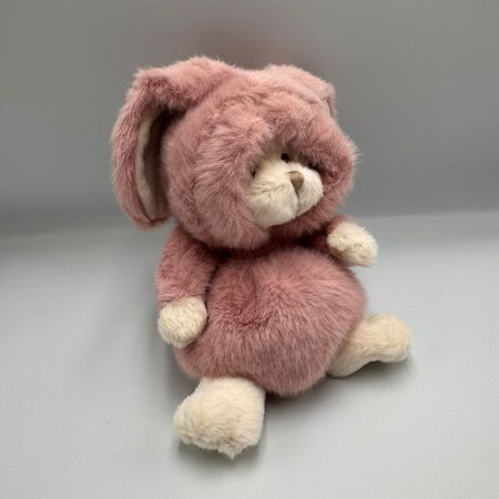 miś w przebraniu króliczek fajny prezent dla dzieci 15 cm