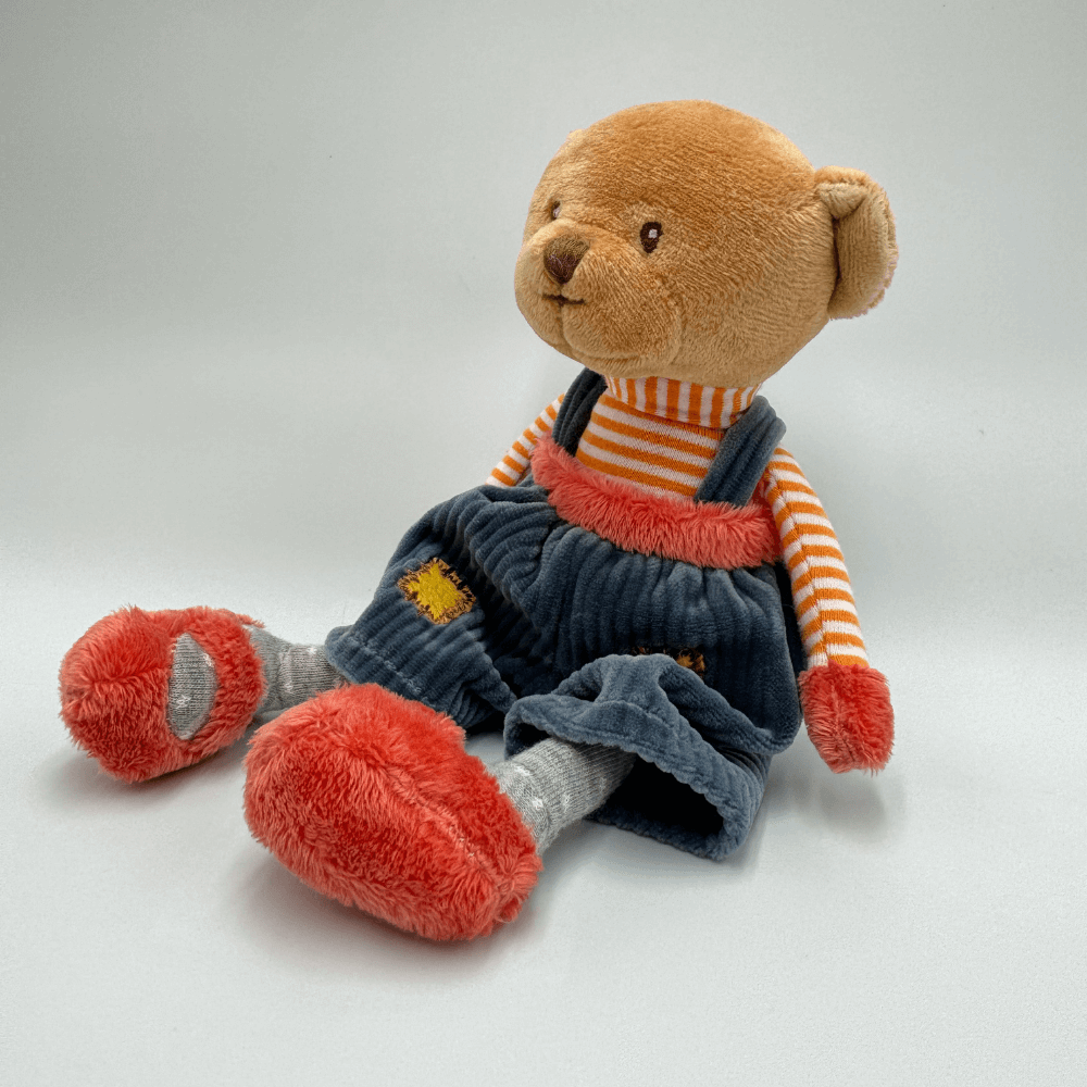 Miś dla niemowląt BUKOWSKI Baby Mavi niebieski - 15 cm - Bukowski zdjęcie 1