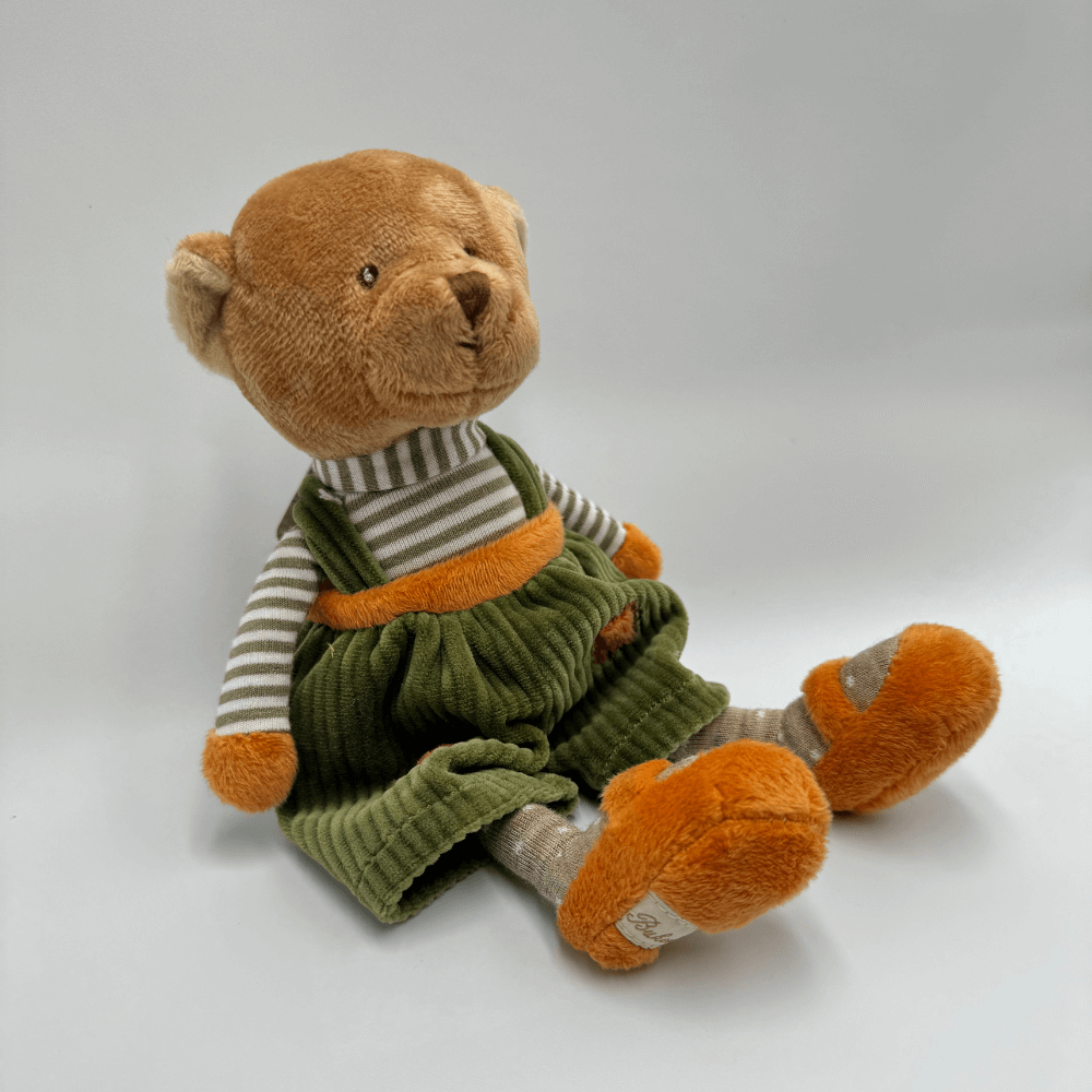 Miś dla niemowląt BUKOWSKI Baby Mavi zielony - 15 cm - Bukowski zdjęcie 1