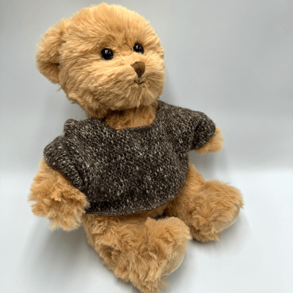 Miś BUKOWSKI Louis brązowy sweter - 25 cm - Bukowski zdjęcie 2