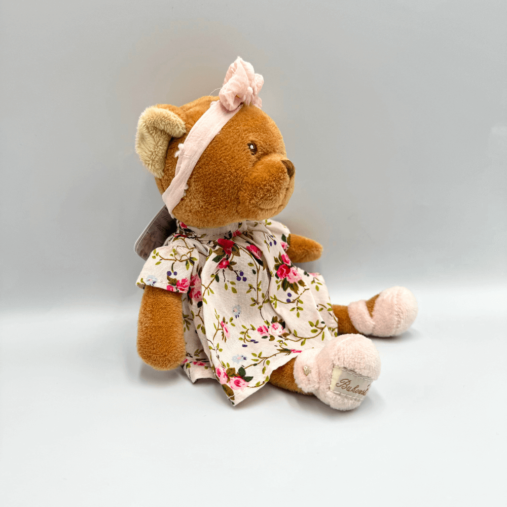 Miś dla niemowląt Bukowski Baby Meli różowy - 20 cm - Bukowski zdjęcie 3