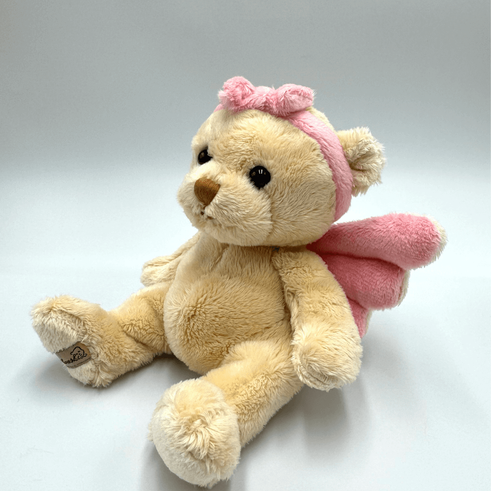 Miś BUKOWSKI Guardian Angels Baby różowy - 18 cm - Bukowski zdjęcie 1