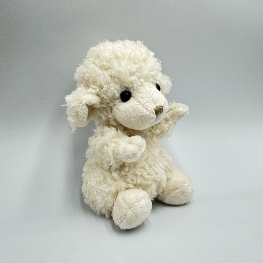 Owca BUKOWSKI Baby Lefty biała - 15 cm - Bukowski zdjęcie 3