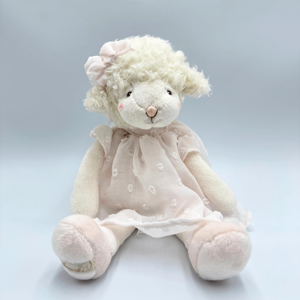 Owca dla niemowląt BUKOWSKI Molly różowa - 30 cm + Gift Box - Bukowski zdjęcie 2