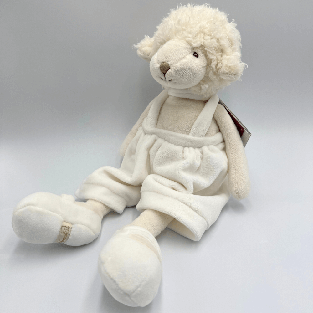 Owca dla niemowląt BUKOWSKI Mack biała - 30 cm + Gift Box - Bukowski zdjęcie 1
