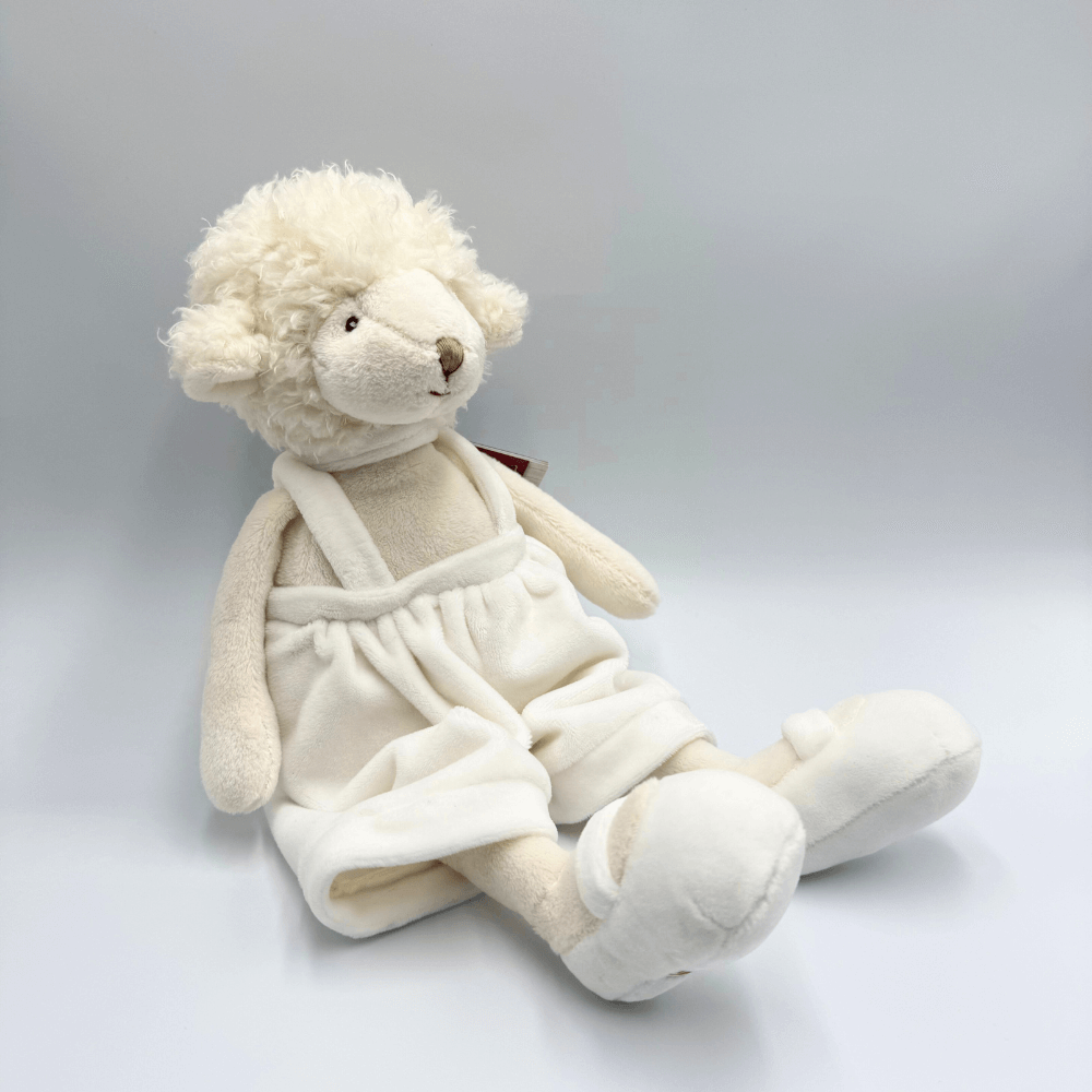 Owca dla niemowląt BUKOWSKI Mack biała - 30 cm + Gift Box - Bukowski zdjęcie 3
