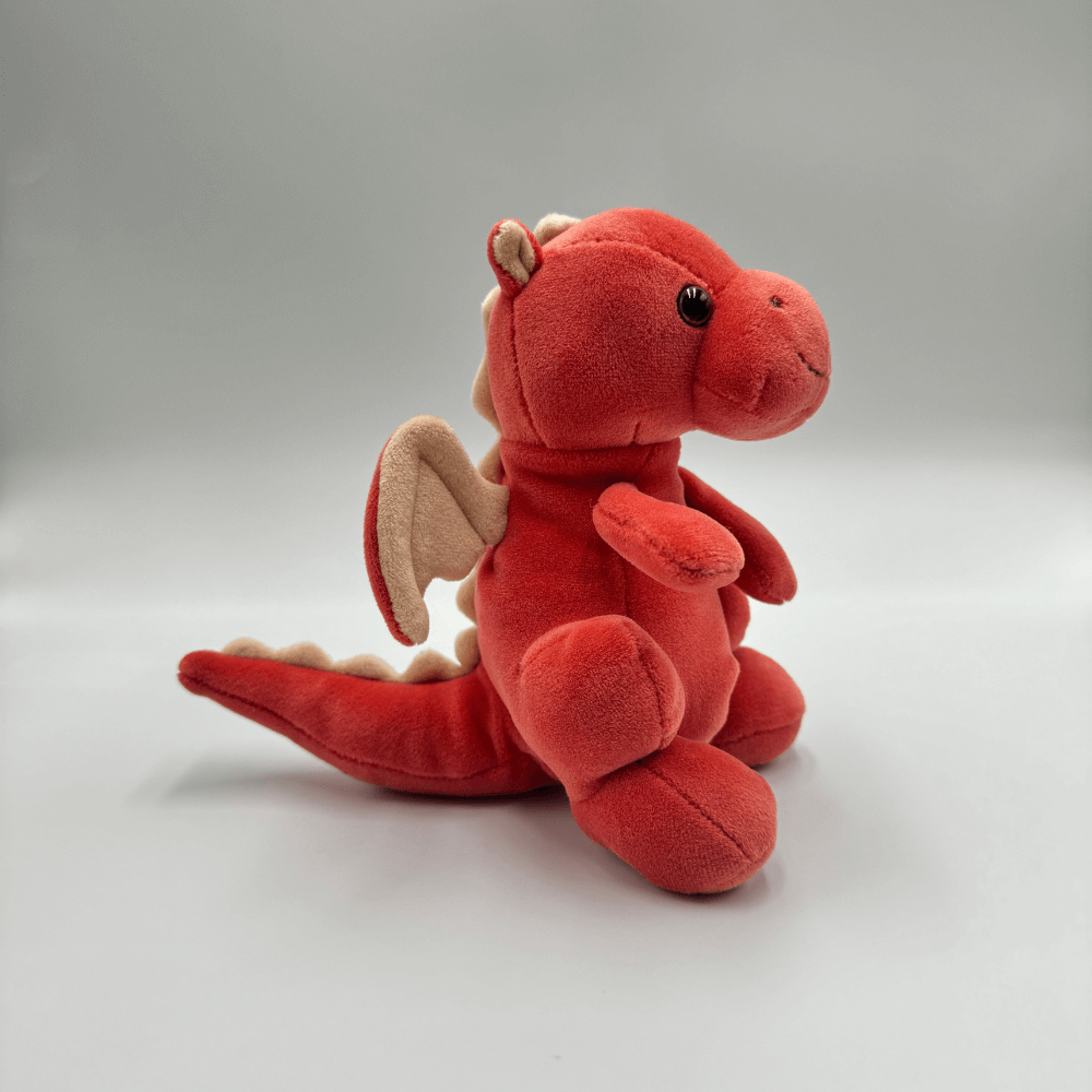 Smok BUKOWSKI Baby Drago czerwony - 15 cm - Bukowski zdjęcie 3