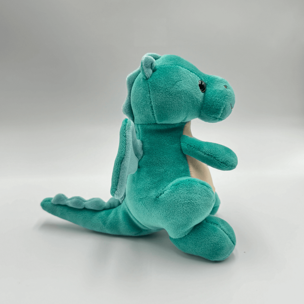 Smok BUKOWSKI Baby Drago turkusowy - 15 cm - Bukowski zdjęcie 3