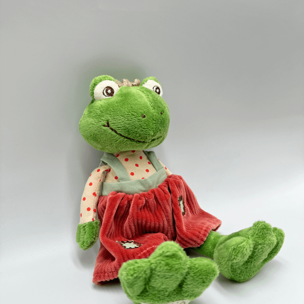 Żaba dla niemowląt BUKOWSKI Baby Prince - czerwone spodenki - 20 cm - Bukowski zdjęcie 2